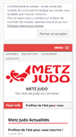 Mobile Screenshot of metzjudo.com